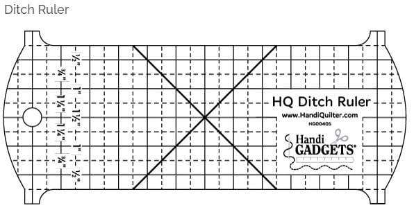 Handi Quilter Quilting Accessories Handi Quilter HQ Ditch Ruler