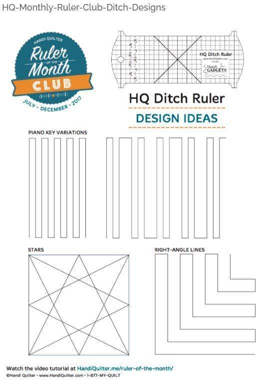 Handi Quilter Quilting Accessories Handi Quilter HQ Ditch Ruler
