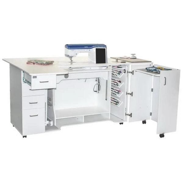 Horn Cabinets and Tables HORN OF AMERICA 8479 Tall 36.5in Sewing Quilting Embroidery Machine Cabinet & Cutting Table + FREE SHIPPING+ SALE