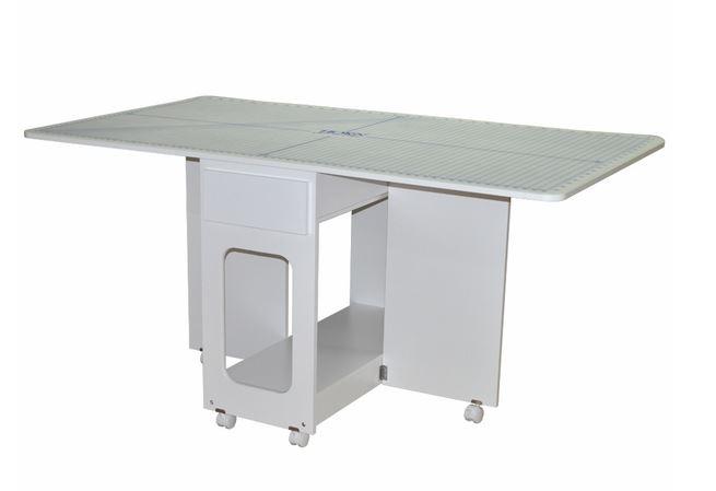 Horn Cabinets and Tables Horn 2111 Cutting Table with Drawer—Choose Finish White