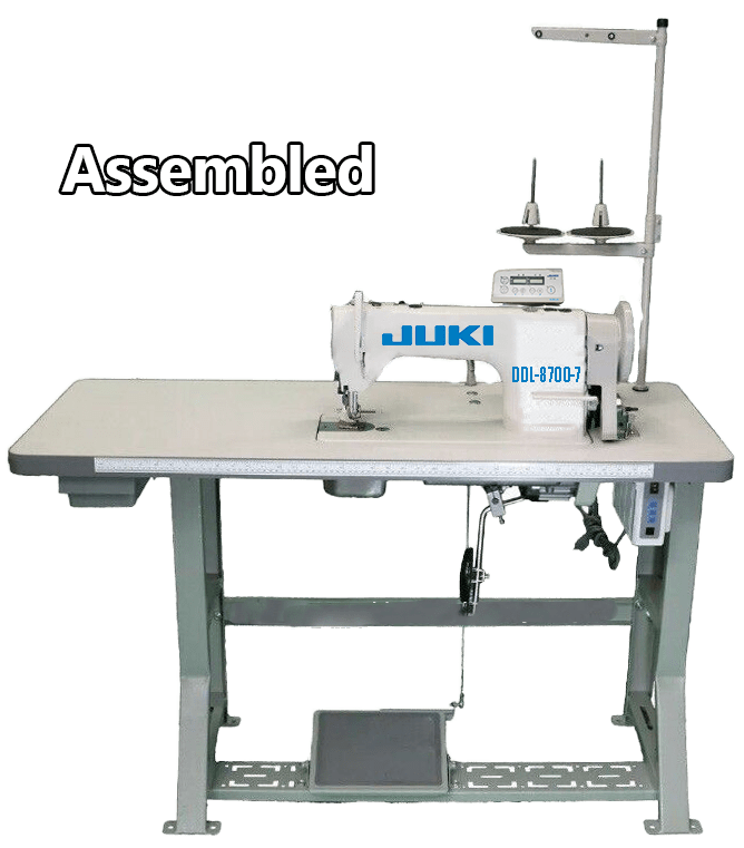 Juki Industrial Industrial machines JUKI DDL-8700-7 Industrial Straight Stitch Sewing Machine with Undertrimmer With Table Stand and Motor