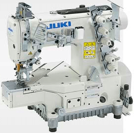 Juki Industrial Machines Juki MF-7800D Series Semi-dry-head, Cylinder-bed, Top and Bottom Coverstitch Machine