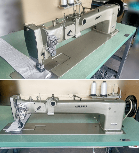 Juki Longarm Machines Juki LG-158-1 Single Needle 30" LongArm Walking Foot Needle Feef Sewing Machine +Power Stand LG158, 10mm SL, 7/8" Lift, Big M Bobbin, 100 DDx1 Needles