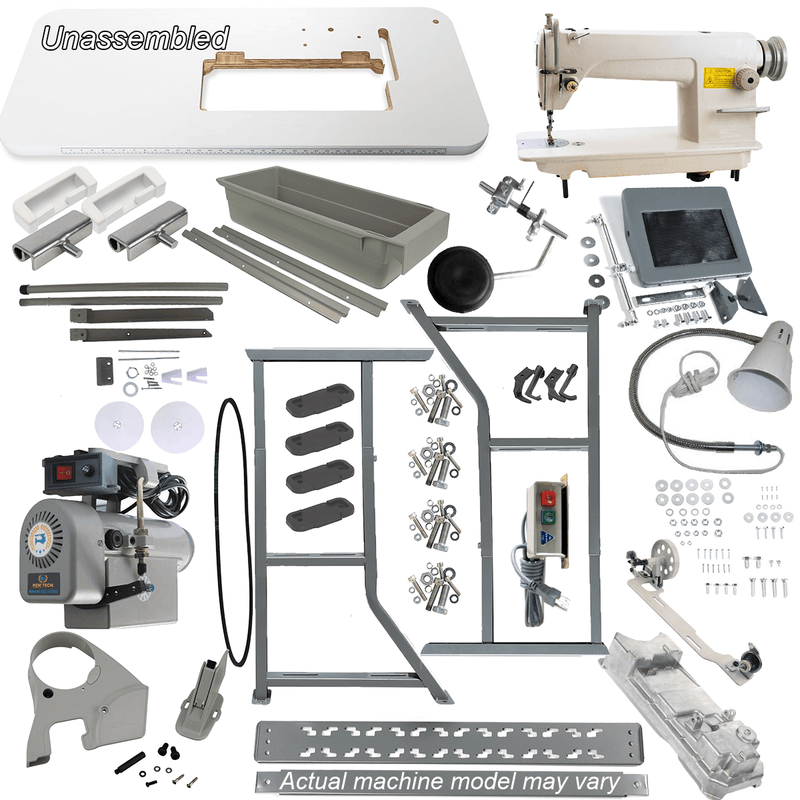 Juki Ddl-8100 Lockstitch Machine1-needleddl8100e Economic Version for DDL8700 Assembly Required, White