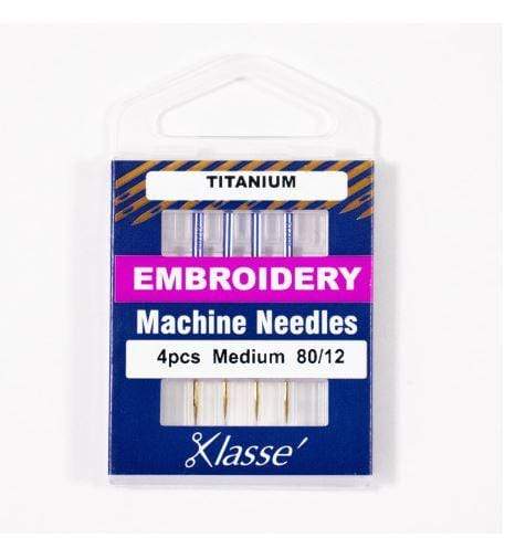 KLASSÉ Embroidery Needles KLASSÉ EMBROIDERY NEEDLES - medium 80/12