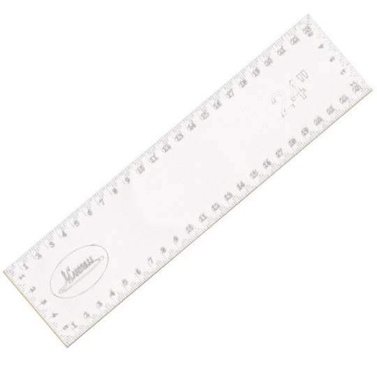 Martelli Accessories Martelli SR-24-06 No Slip Ruler L24"XW6"