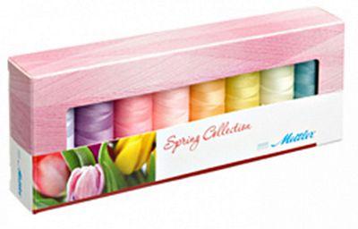 Mettler Sewing Thread Mettler SF8SPRING Silk Finish Spring 8 Spool Kit