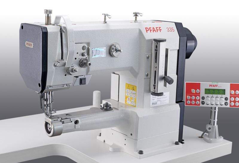 Pfaff Sewing Machines Pfaff 335 Cylinder Bed Industrial Sewing Machine with Table, Stand and Motor - FREE 100 Organ Needle