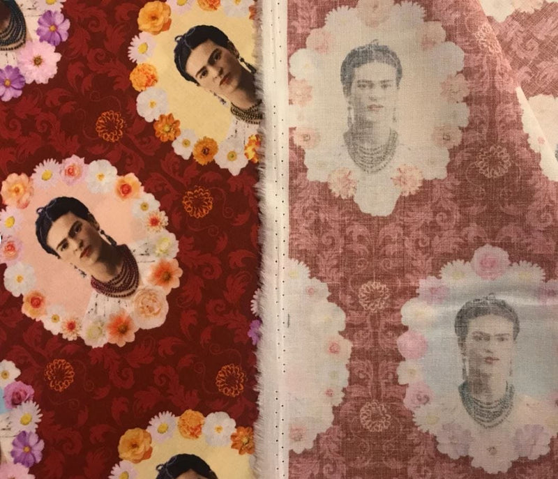 Robert Kaufman Fabric NEW Frida Kahlo Cotton Fabric- By the Yard