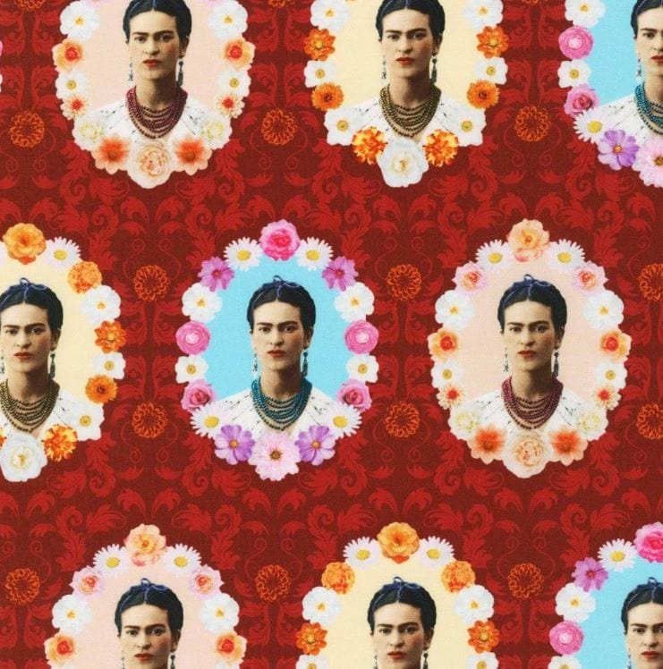 Robert Kaufman Fabric NEW Frida Kahlo Cotton Fabric- By the Yard