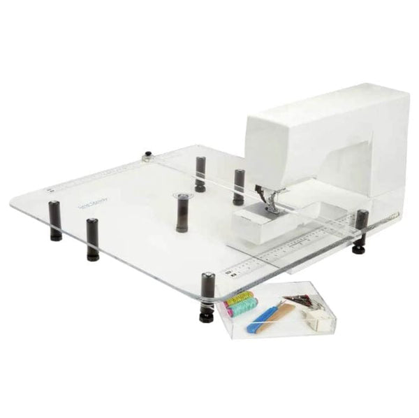 Acrylic Sewing Machine Extension Table 24 x 18 - Pénélope sewing machines