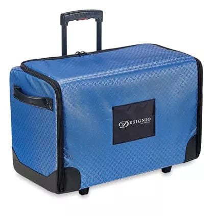 Sewingmachineoutlet Brother SASEBSEW Blue Rolling Tote with Dust Cover