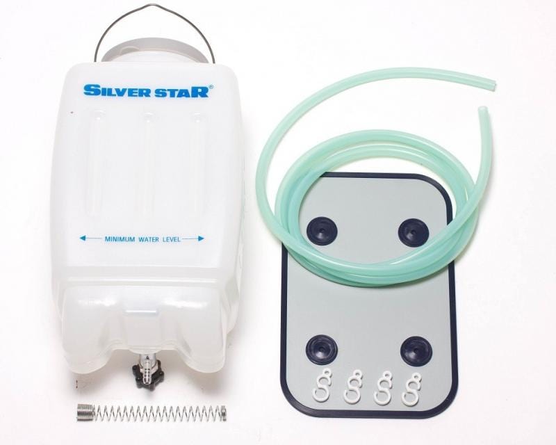 Silver Star Irons & Ironing Systems Silver Star ES-85A Gravity Feed Bottle Industrial Steam Iron with teflon shoe
