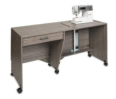Sylvia Cabinets and Tables Sylvia Model 1600 Design Large QuiltMate Modular Quilting and Sewing Machine Cabinet Twilight