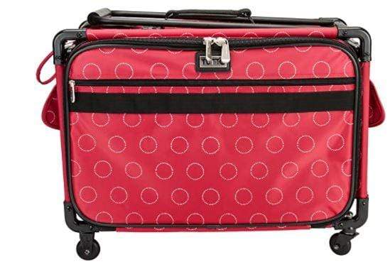 Tutto Totes and Bags Tutto Machine On Wheels (Blush Pink Diamond, 24-Inch) Red