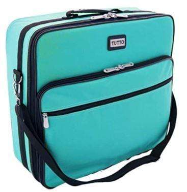 Tutto Totes and Bags Tutto Embroidery Module Bag-19-inch x 17-inch x 6-inch Pink, Other, Multicoloured Turquoise