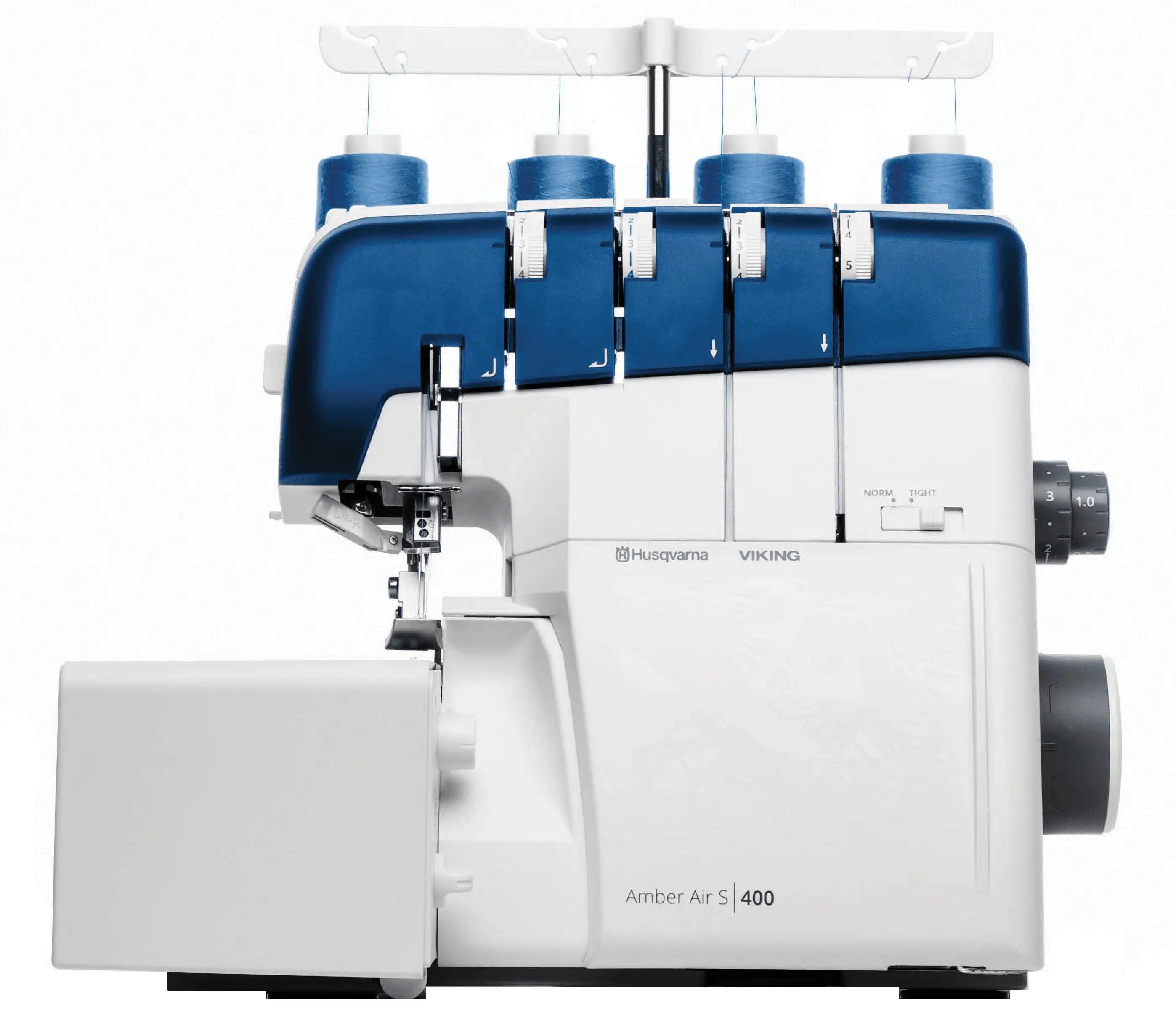 Thread Serger Machine Husqvarna Viking Amber Air S400: The Air Threading Serger Solution