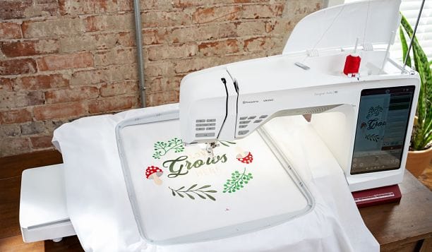 Viking Sewing Machines Viking Husqvarna Designer Ruby 90 Sewing and Embroidery Machine